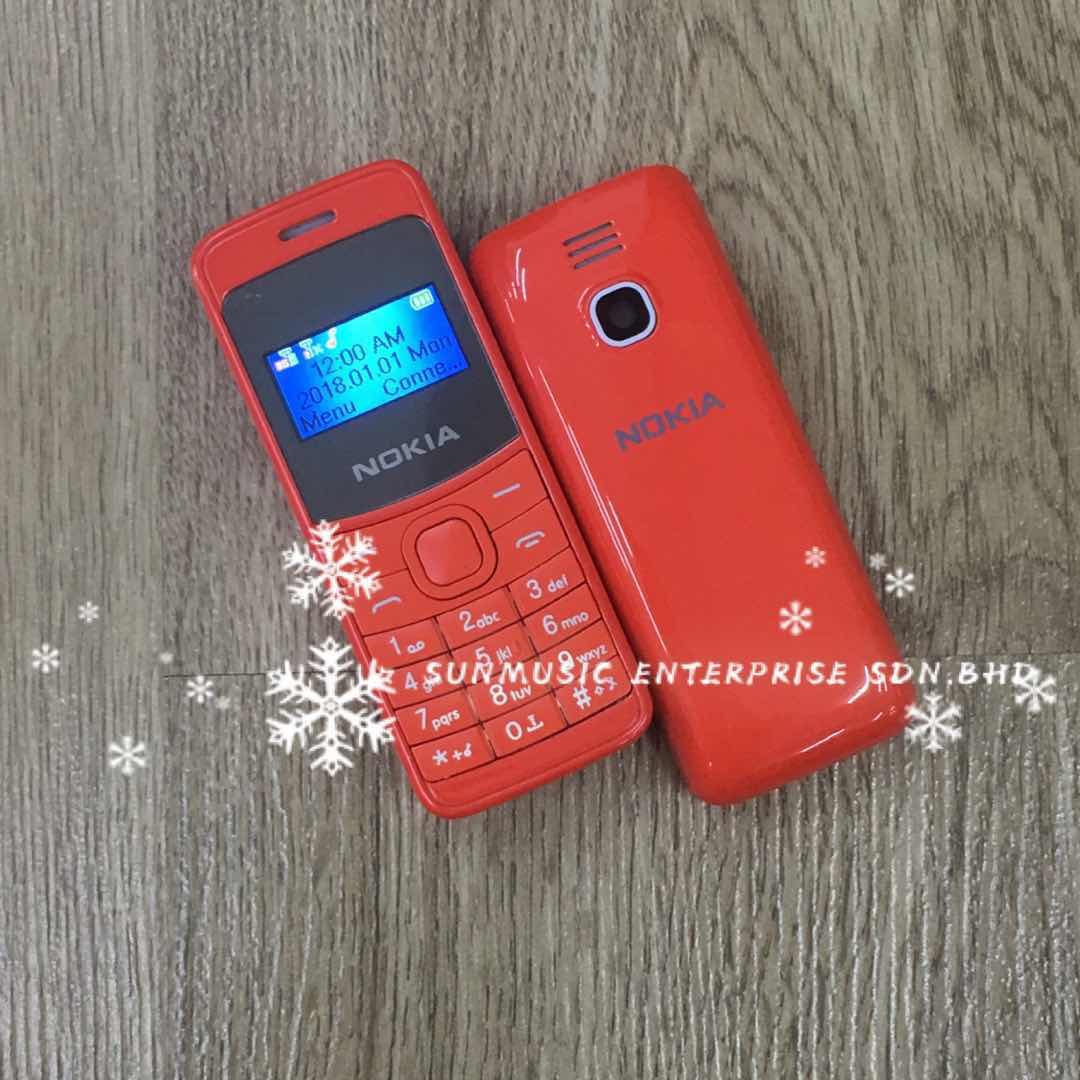 (Orange)NOKIA 8110 Super mini Body Wireless Bluetooth Dialer Phone(Ready Stock)